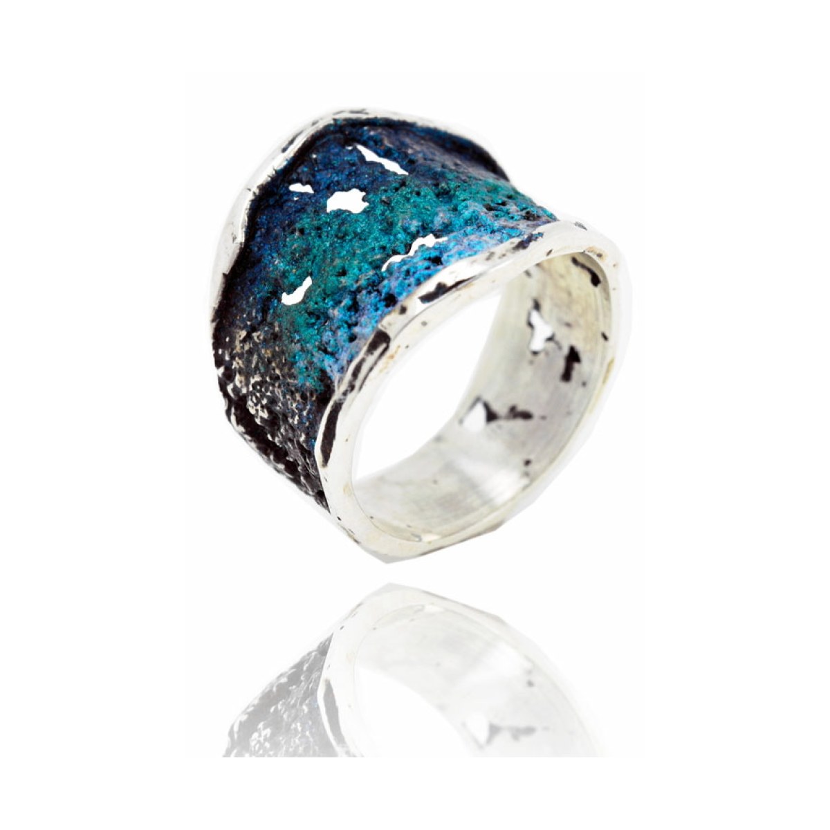 3* Formentera-blue Intenzza ring van Arior Barcelona