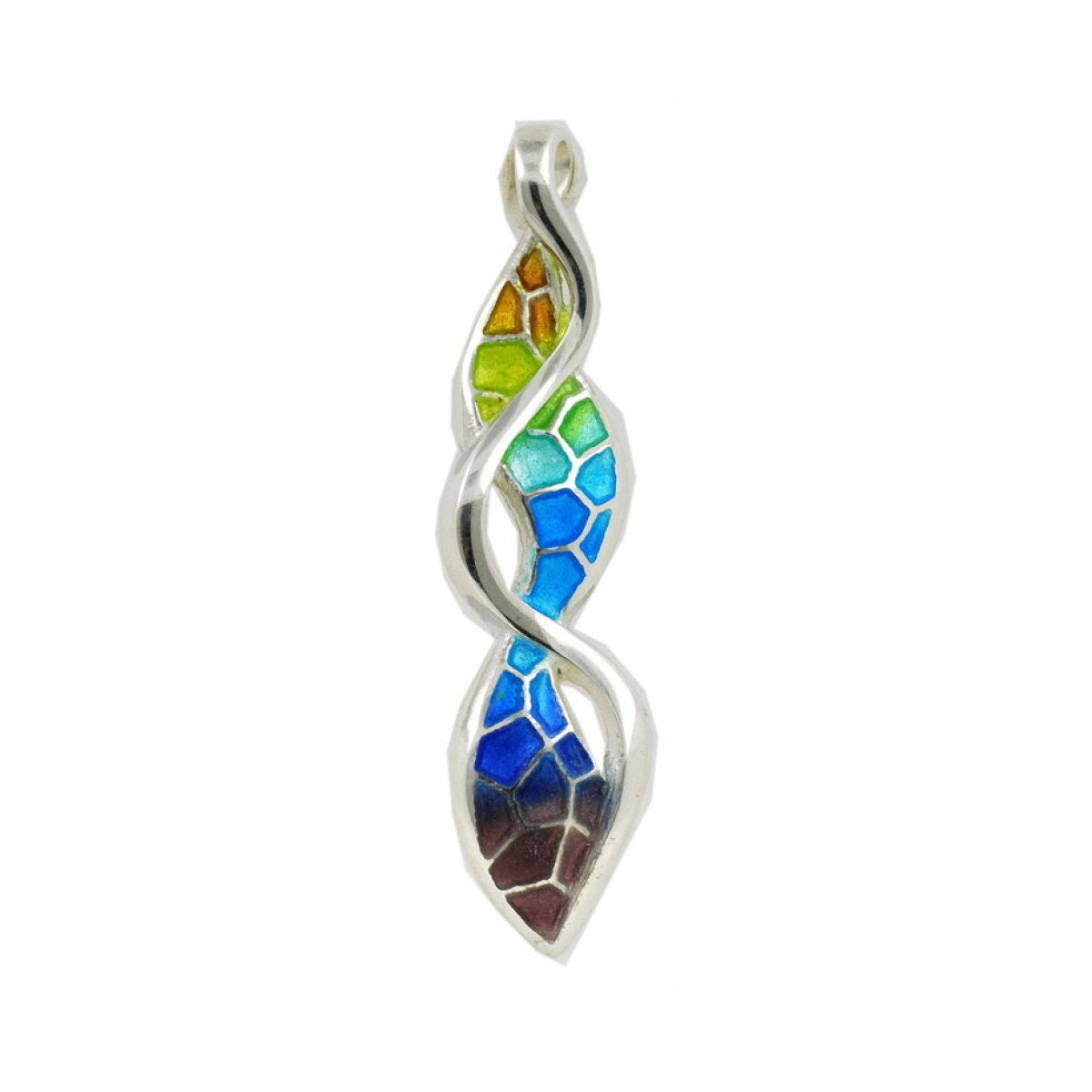 Colorful Serpentí Pendant van Arior Barcelona