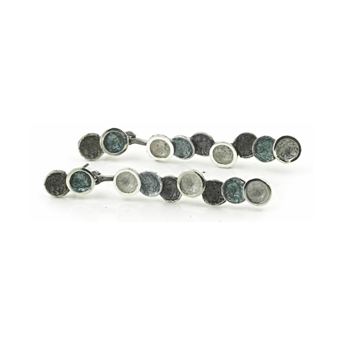 Singular gray 2 pieces small 9R Earring van Arior Barcelona