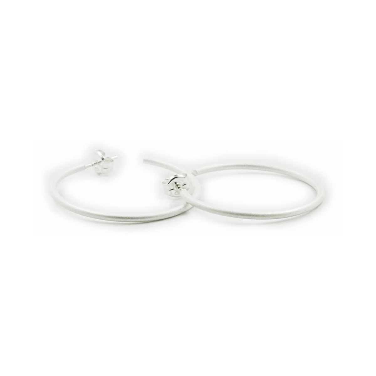Large smooth Creole earring van Arior Barcelona