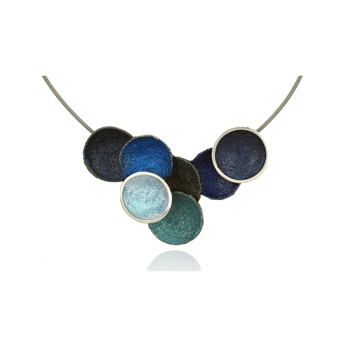 Singular blue big pendant van Arior Barcelona
