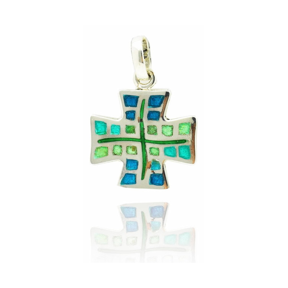 Green Gaudi Greek Cross van Arior Barcelona