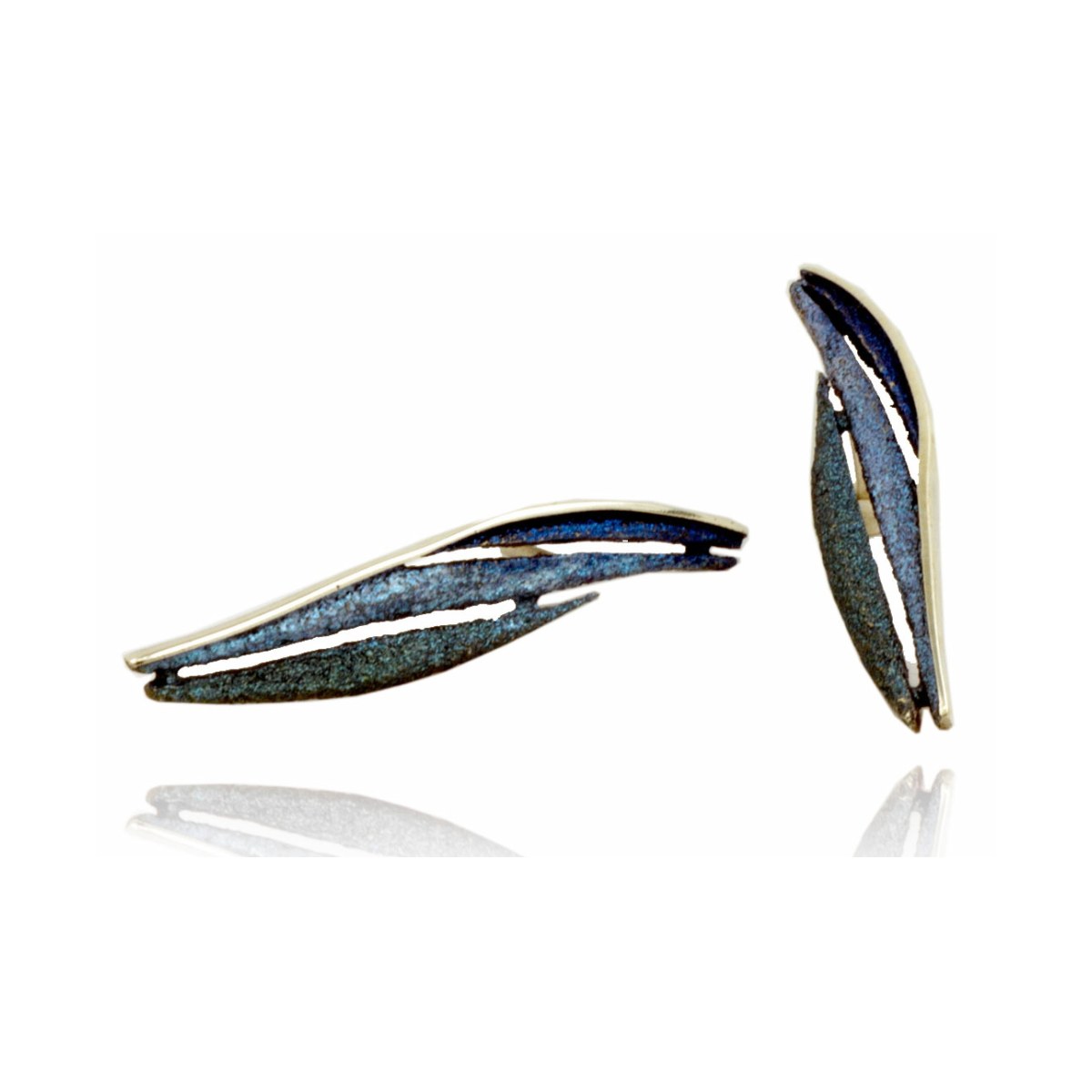 Bori blue earring van Arior Barcelona