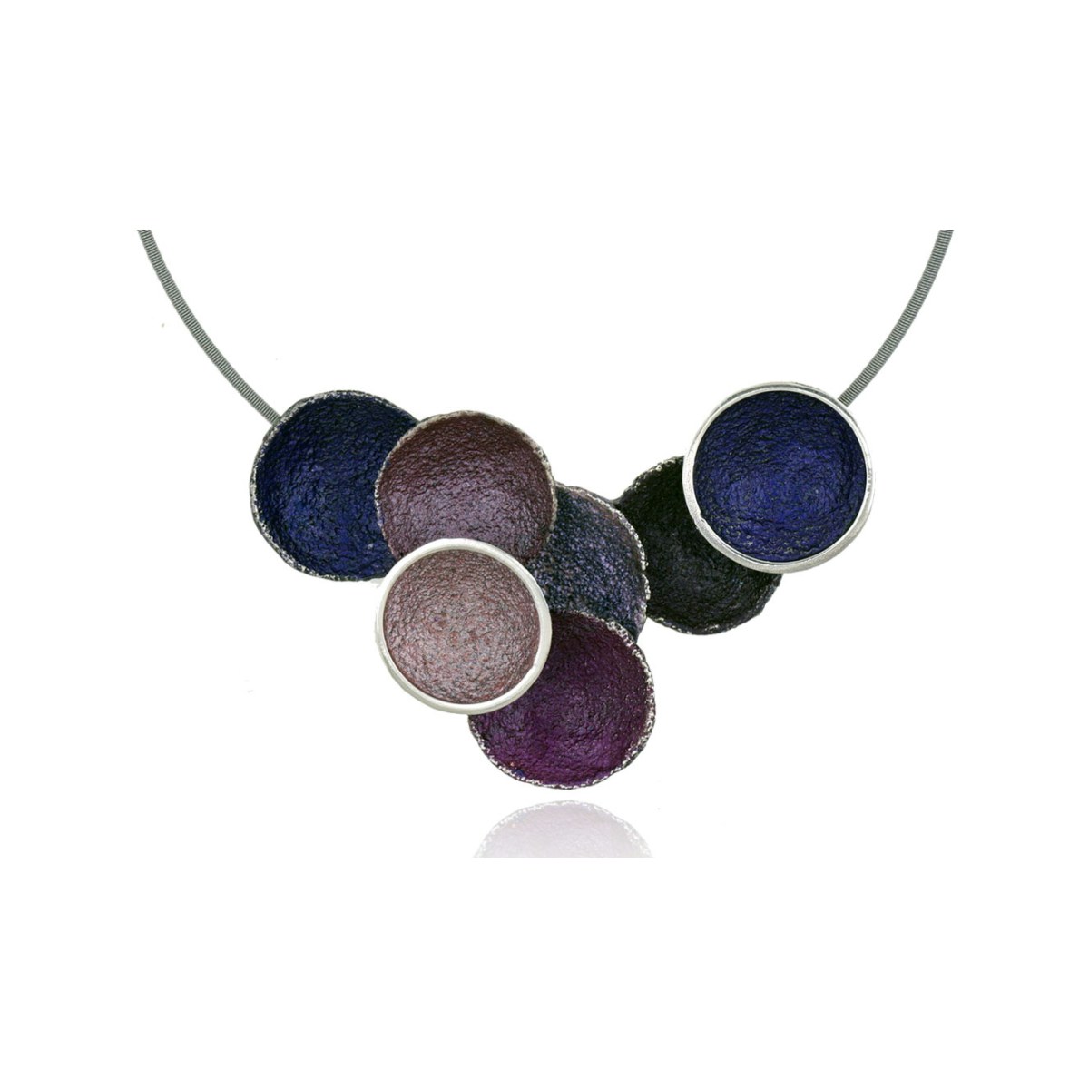 Singular violt big pendant van Arior Barcelona