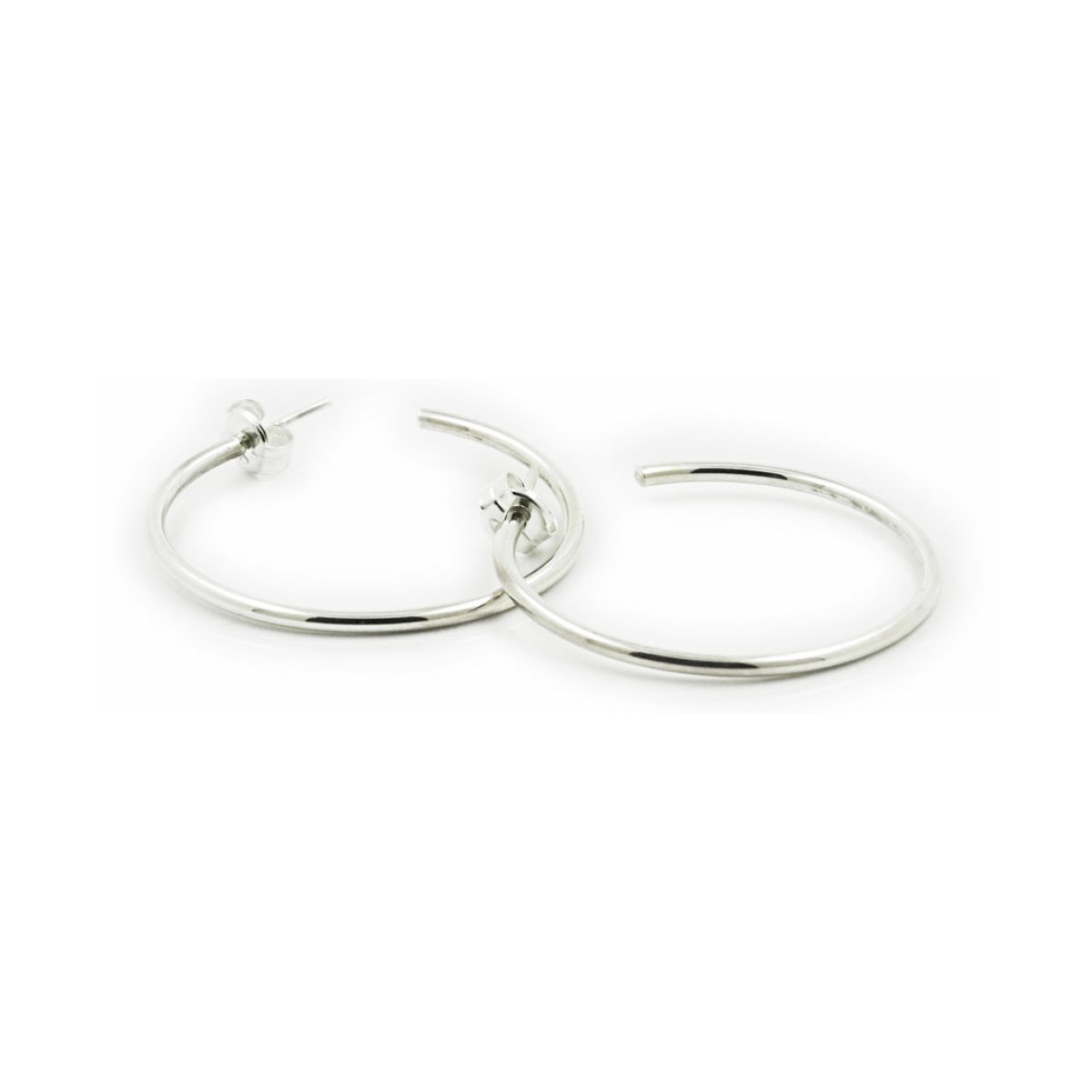Large smooth Creole earring van Arior Barcelona