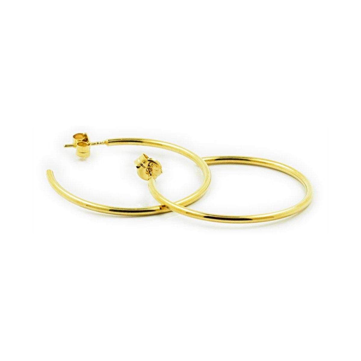 Large smooth Creole earring van Arior Barcelona