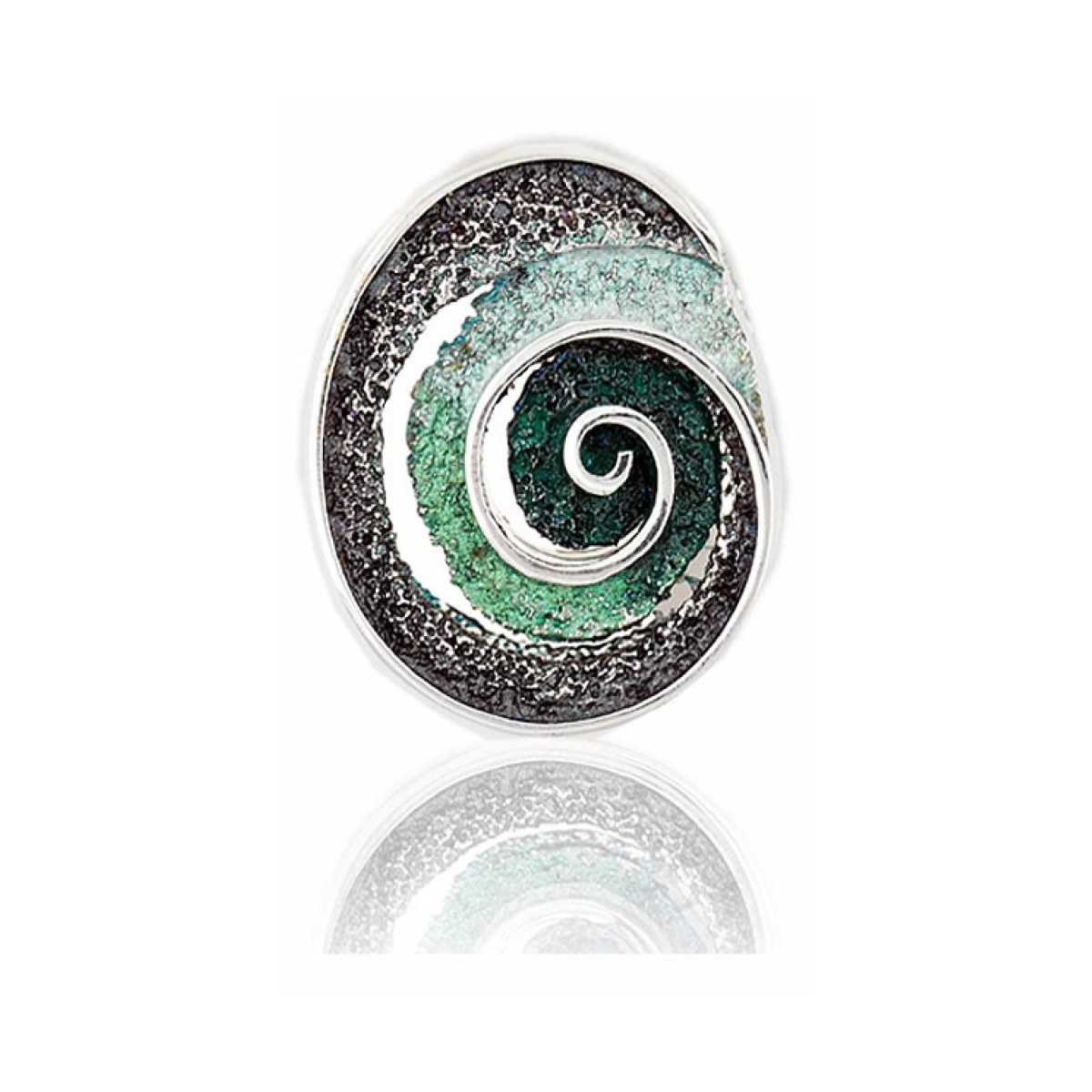 Small emerald-green Riera pendant van Arior Barcelona