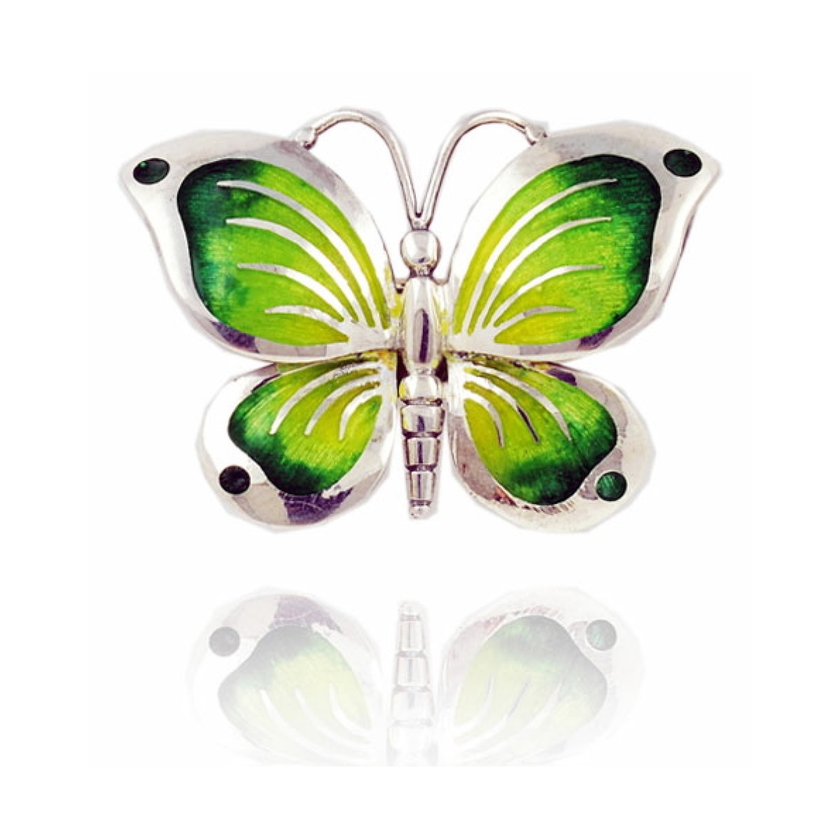Small Green Butterfly Brooch Design 2010 van Arior Barcelona