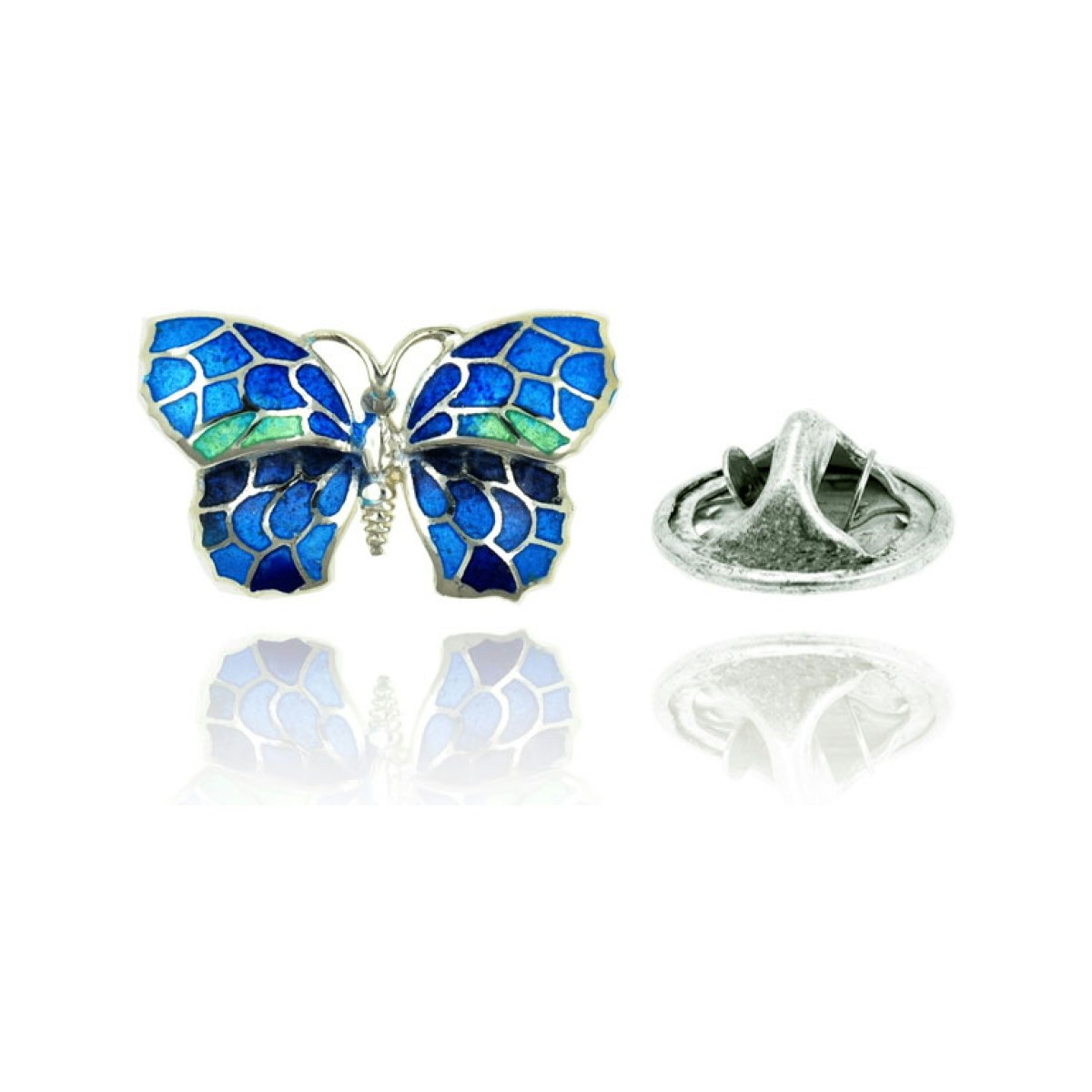 Blue Butterfly Pin van Arior Barcelona