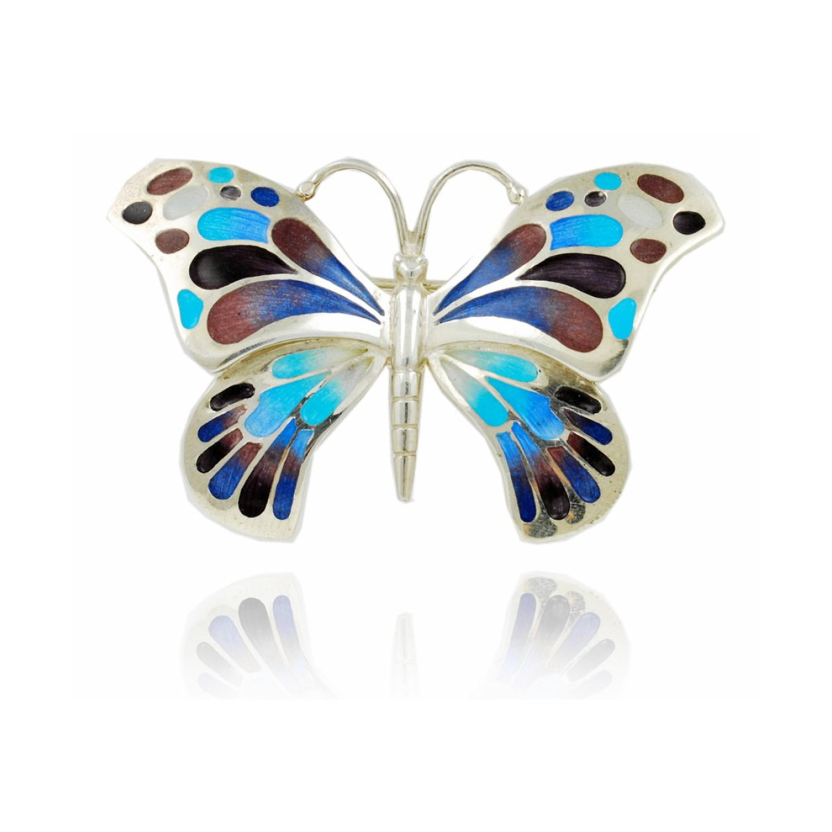 Large Violet-Blue Butterfly Brooch Design 2010 van Arior Barcelona