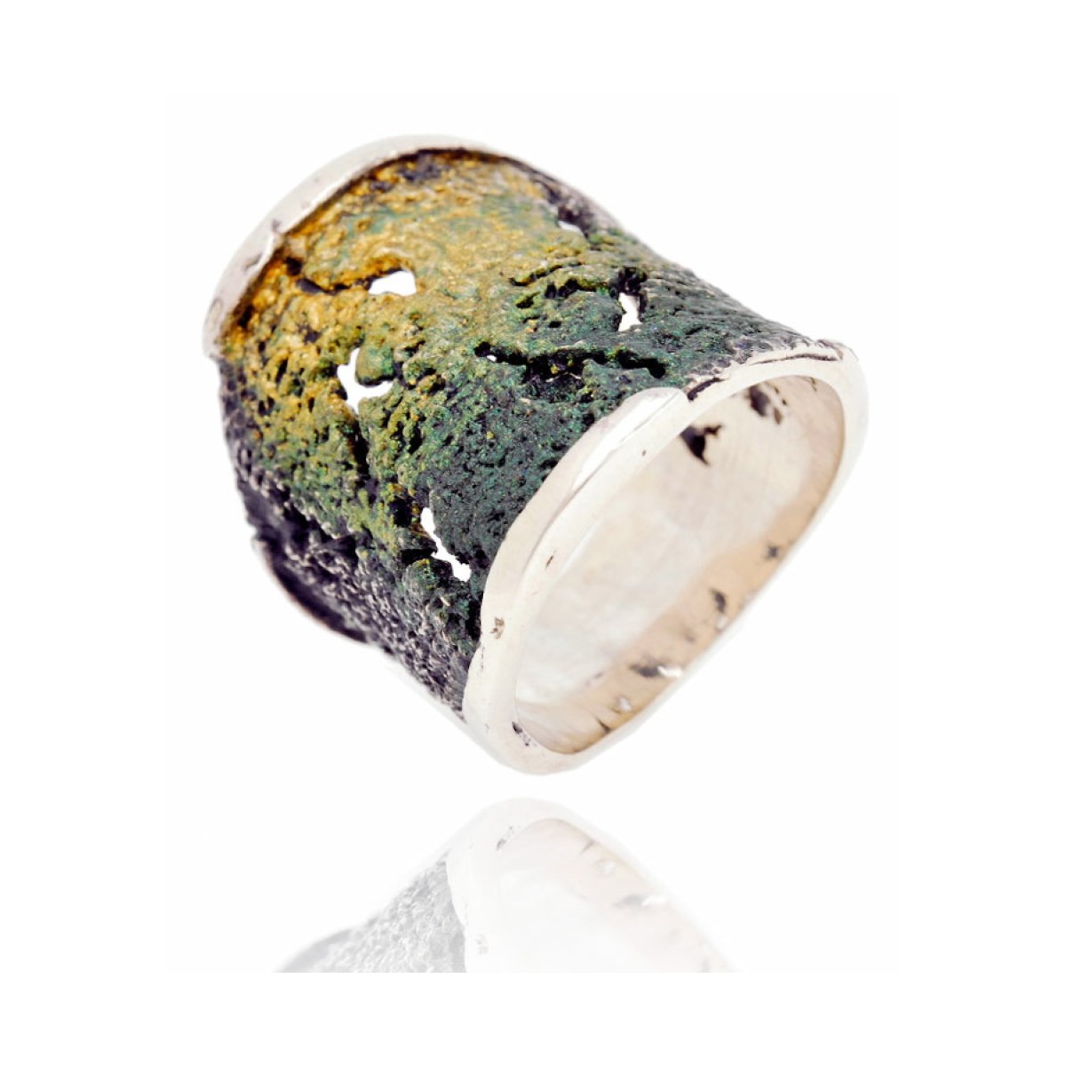 5* green Intenzza ring van Arior Barcelona